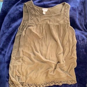 Green Mossimo tank top